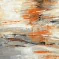 thumbnail image 2 of Vassileva, Silvia 26x26 Black Ornate Wood Framed with Double Matting Museum Art Print Titled - Golden Dust Crop Orange, 2 of 4