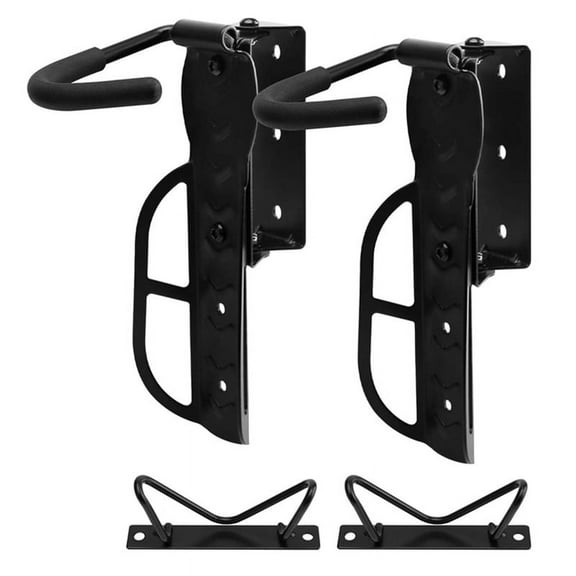 2 PACK Swivel Bike Rack Garage Wall Mount Bike Hangers for Garage Bike Rack Bicycle Storage Vertical Bike Rack