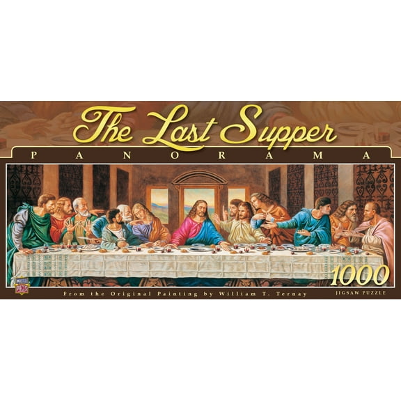 MasterPieces 1000 Piece Jigsaw Puzzle - The Last Supper - 13"x39"