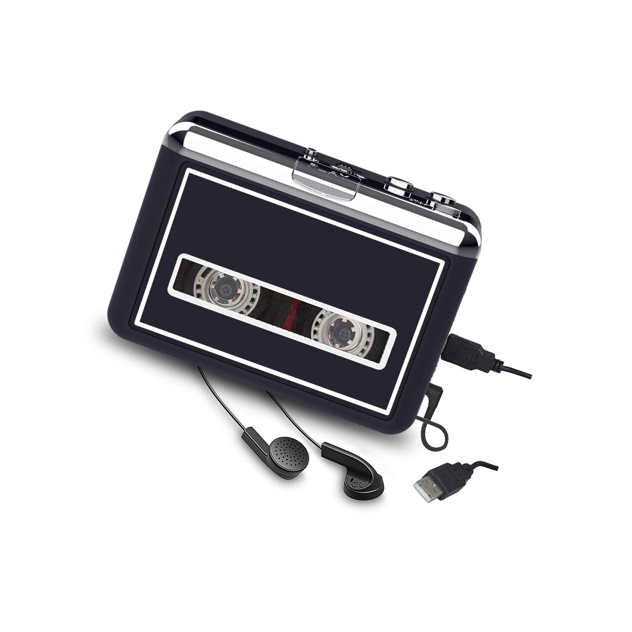 Converts Tapes to Digital MP3 Walkman Player with New Upgrade