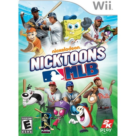 Nicktoons MLB - Nintendo Wii (Best Wii Baseball Game 2019)