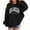 Black, variant on FhsagQ Girls Sweatshirts Size 8-10 Girls Casual Long Sleeve Hoodies Cute Oversized Pocket Sweatshirt Tops Girls Hoodies Size 14-16 Black Girls Hoodies Size 10-12 Preppy Black 4-5 Years