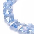 thumbnail image 4 of 100pc Electroplate Glass Beads AB Color Plated Faceted Butterfly Mixed Color 12x14.5x7.5mm Hole: 1mm, 4 of 4