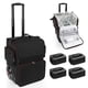 thumbnail image 1 of Estuche de maquillaje OCHEAL, tamaño grande, con 4 bolsas de viaje transparentes, 1 of 9