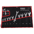 thumbnail image 2 of Sunex 9914 SAE Angled Wrench Set, 3/8-Inch - 1-1/4-Inch, 14-Piece, 2 of 3