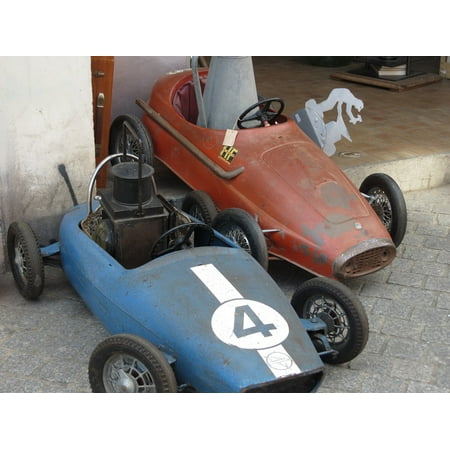 - Peel-n-Stick Poster of Cars Pedal Car Old Second Hand Toys Poster 24x16 Adhesive Sticker Poster Print