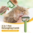 thumbnail image 4 of Dog Shedding Brush Undercoat Rake for Dogs & Cats, Extra-Wide Dog Grooming Brush & Deshedder Comb for Long Hair Sturdy Durable, 4 of 8