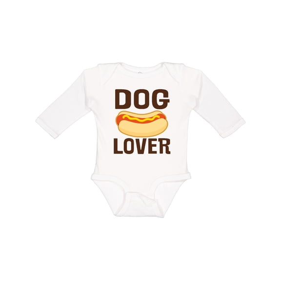 Inktastic Picnic Dog Lover Hot Dog Boys or Girls Long Sleeve Baby Bodysuit