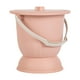 thumbnail image 1 of Orinal portátil para cama, inodoro de noche, cubo, escupidera con tapa y asa, orinal para niños, mujeres y hombres, para interiores y hogares Rosa, 1 of 9