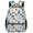 Color-2, variant on Trash Cartoon Seamless Pattern Oxford Backpack Multi Compartment Casual Carry Bag for Books