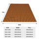 thumbnail image 3 of Balery Black And Orange Houndstooth Manta de Felpa Suave y Acogedora – Cobija de Franela Aterciopelada para Cama, Lavable y Cálida para Sofá, Mascotas, Transpirable-80"x60", 3 of 7