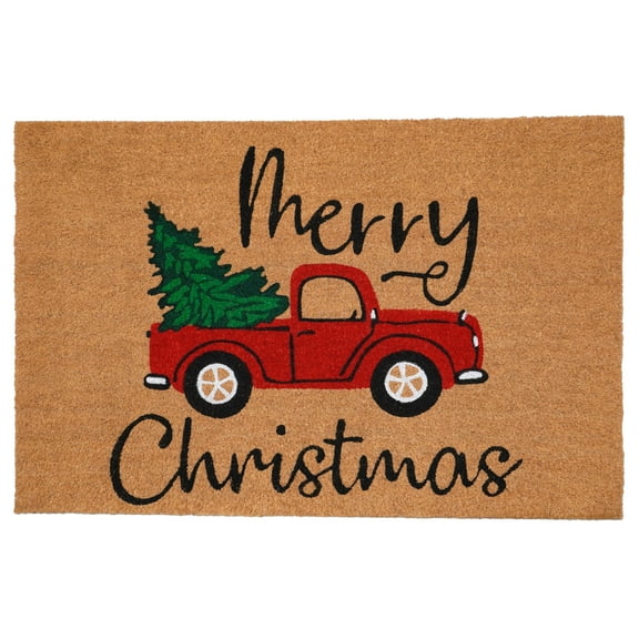 Calloway Mills 17 x 29 in. Christmas Memories Rectangular Indoor or Outdoor Doormat, Multi Color