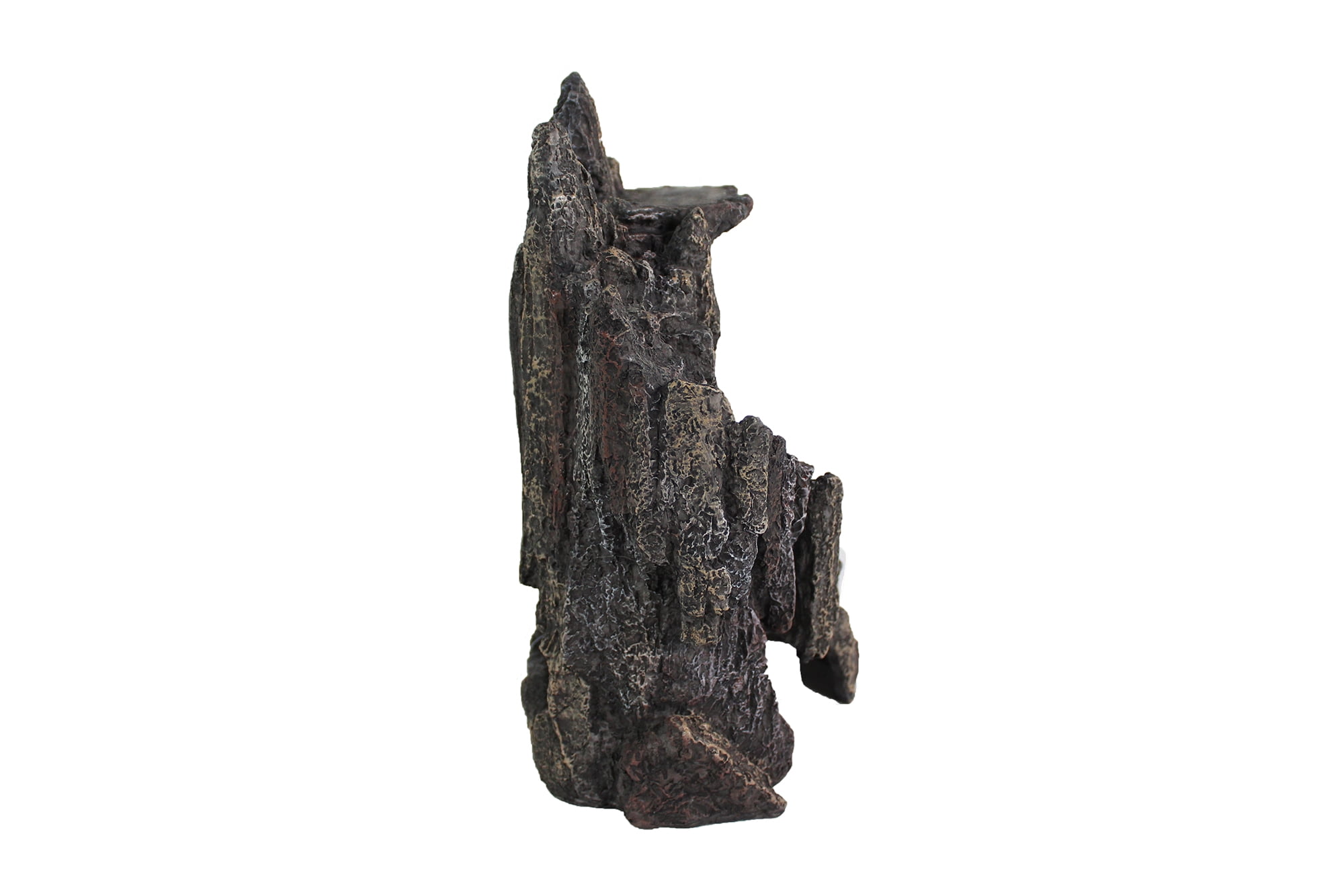 Penn-Plax Reptology Shale Scape Cavernous Cliff – Great for Reptiles, Amphibians, and Fish