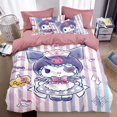 thumbnail image 1 of Sanrios Hello Kitty Melody Pochacco Bedding Set Four Piece Bedding Girl Heart Double Pillowcase Bed Linens Dorm Bedclothes RJ, 1 of 6