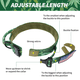 thumbnail image 4 of Collar de perro militar para perros medianos grandes, collares de nailon ajustables con asa, 4 of 6