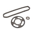 thumbnail image 1 of Sprocket 420 Chain Sprocket Set Steel 10T Front Motor Sprocket 36T Rear Chain Wheel Sprocket With 60 Link Drive Chain For DIY Scooter Motorcycle, 1 of 8