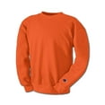 thumbnail image 1 of Champion Mens Double Dry Eco Fleece Crew, 2XL, Orange, 1 of 3