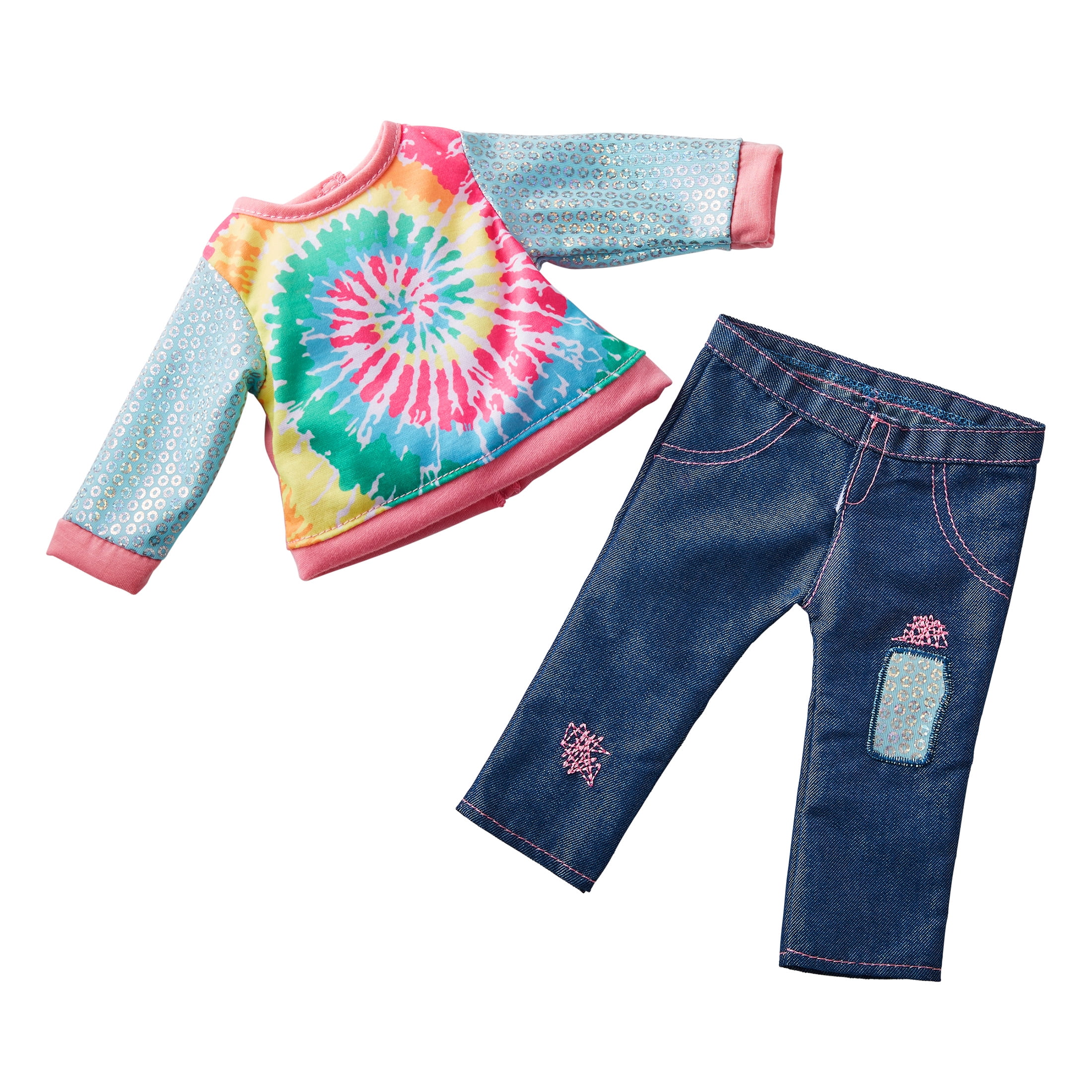 My Life As Sequin Sweater Outfit for 18” Doll