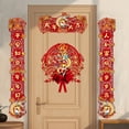 thumbnail image 4 of New Year Decoration Paper Couplets Set With Chunlian Character Window Sticker For Spring Festival Party Home Decor, 4 of 7