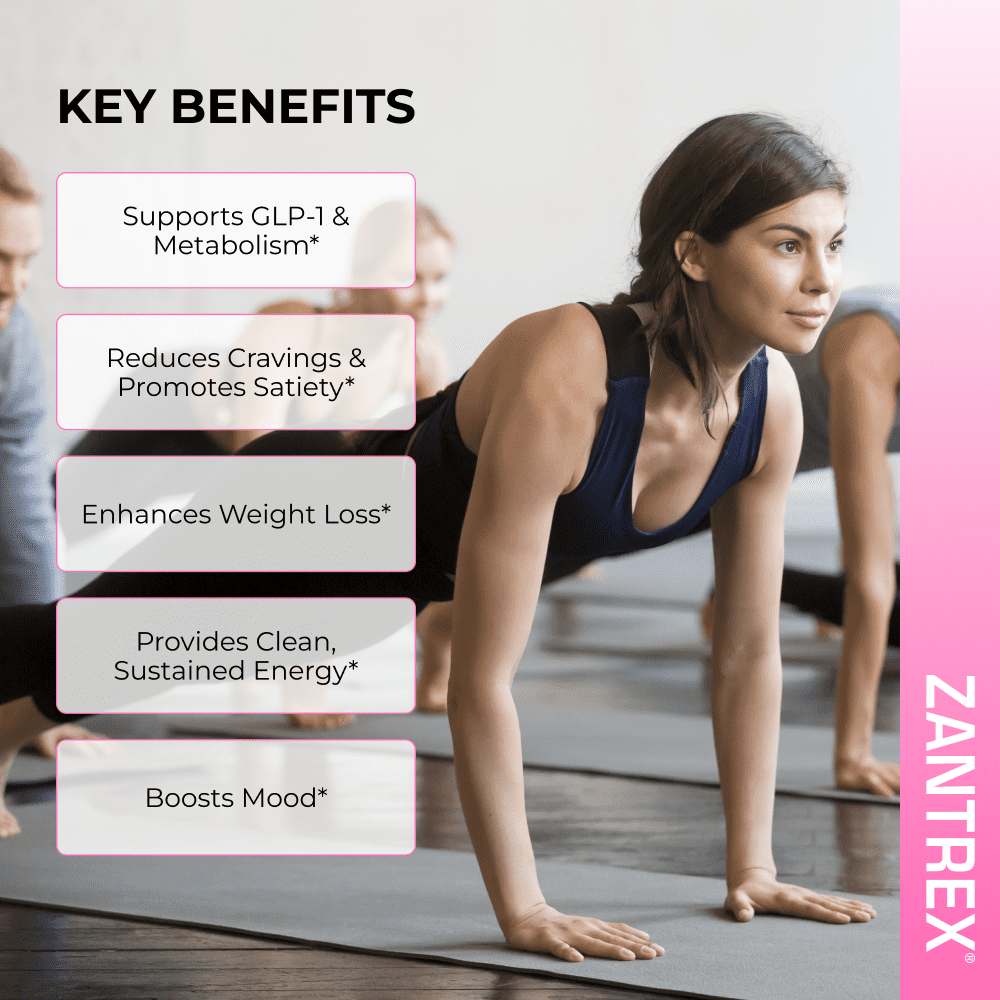 Zantrex SkinnyStix – Energy, Appetite Support, Weight Management Drink Mix, 10 Calories, Strawberry Lemonade, 15 Packets