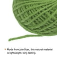 thumbnail image 4 of Uxcell 82ft Jute Twine 0.04inch 3 Ply Natural String for DIY Crafts Fruit Green 5Pack, 4 of 7