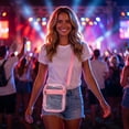 thumbnail image 6 of Clear Crossbody Purse Bag Bulk Stadium Approved 8"x 5.9" PVC Purse Bag with Strap for Travel Stadium Concerts Festival, 6 of 7