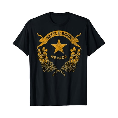 STATE OF NEVADA FLAG -- LAS VEGAS RENO LAKE TAHOE CARSON T-Shirt