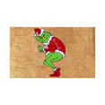 thumbnail image 2 of Felpudo de baño Grinch de bienvenida al Grinch: felpudo navideño para exteriores, alfombra de entrada antideslizante, alfombra divertida para la decoración de la habitación del hogar Felpudo de exteri, 2 of 3