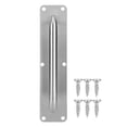 thumbnail image 1 of Poignée de Porte - Poignée de Porte d'Accès à la Porte en Acier Inoxydable avec Vis (Carré), 1 of 8