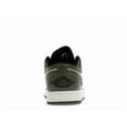 thumbnail image 4 of Jordan Men's 1 Low Black Toe Medium Olive Basketball Shoes, from StockX, 4 of 5