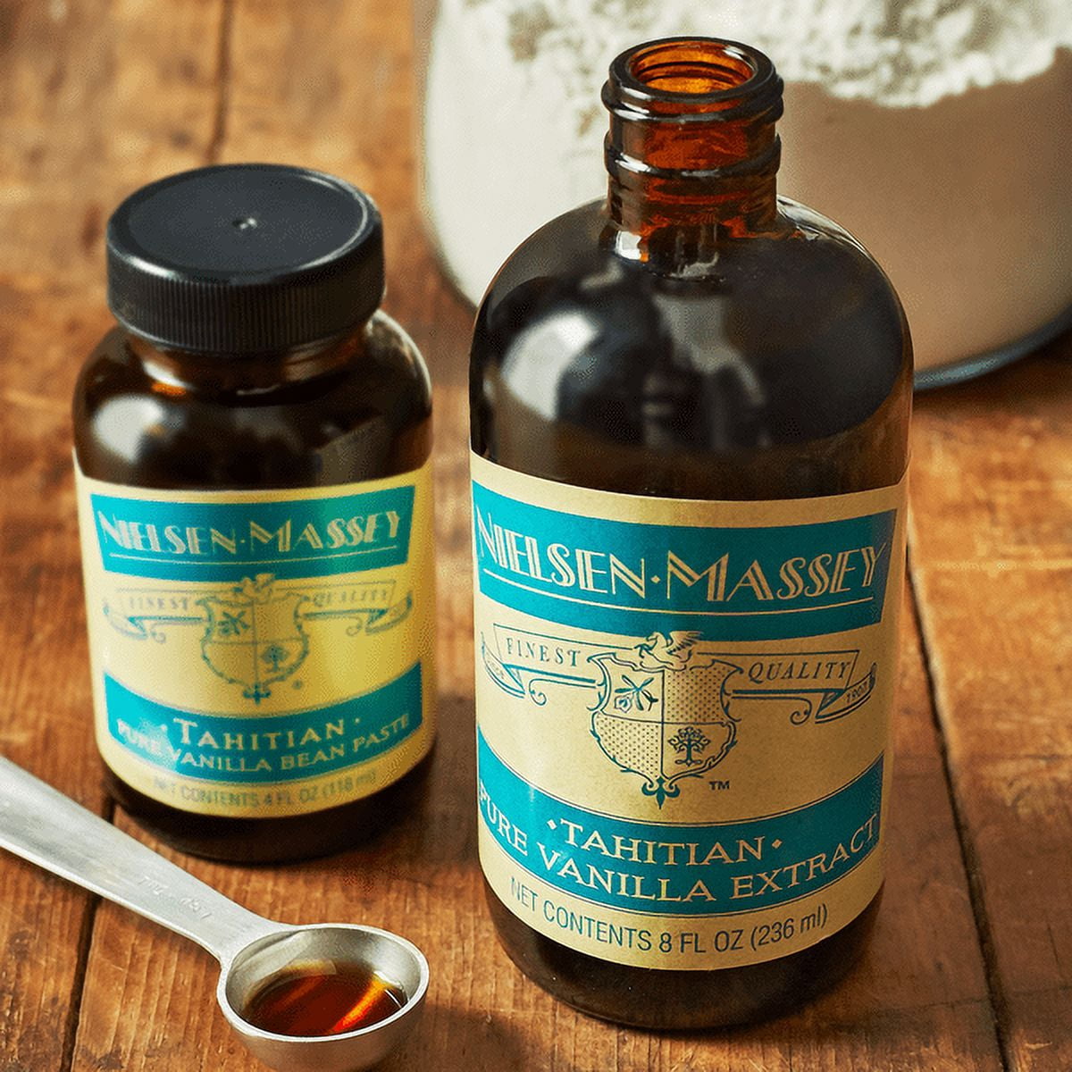 Nielsen-Massey Tahitian Pure Vanilla Extract, 4 oz