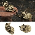 thumbnail image 2 of Aellinatey Animal Figurine Teas Pet Cats Sculpture for Car Interior and Desk Decoration, 2 of 13