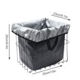 thumbnail image 4 of Bicycle Basket Rain Cover Waterproof Adjustable Bike Organizer, 4 of 9