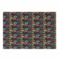 thumbnail image 1 of Floral Cutting Board, Silhouettes of Blossoming Fresh Petals of Spring Season on Dark Toned Background, Decorative Tempered Glass Cutting and Serving Board, Small Size, Multicolor, by Ambesonne, 1 of 1