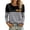 Blue #2, variant on DORKASM Women Halloween Costumes Long Sleeve Ghost Graphic Comfy Shirt Crew Neck Pumpkin Funny Print Vacation Tshirt Spooky 2026 Loose Tops Blue L