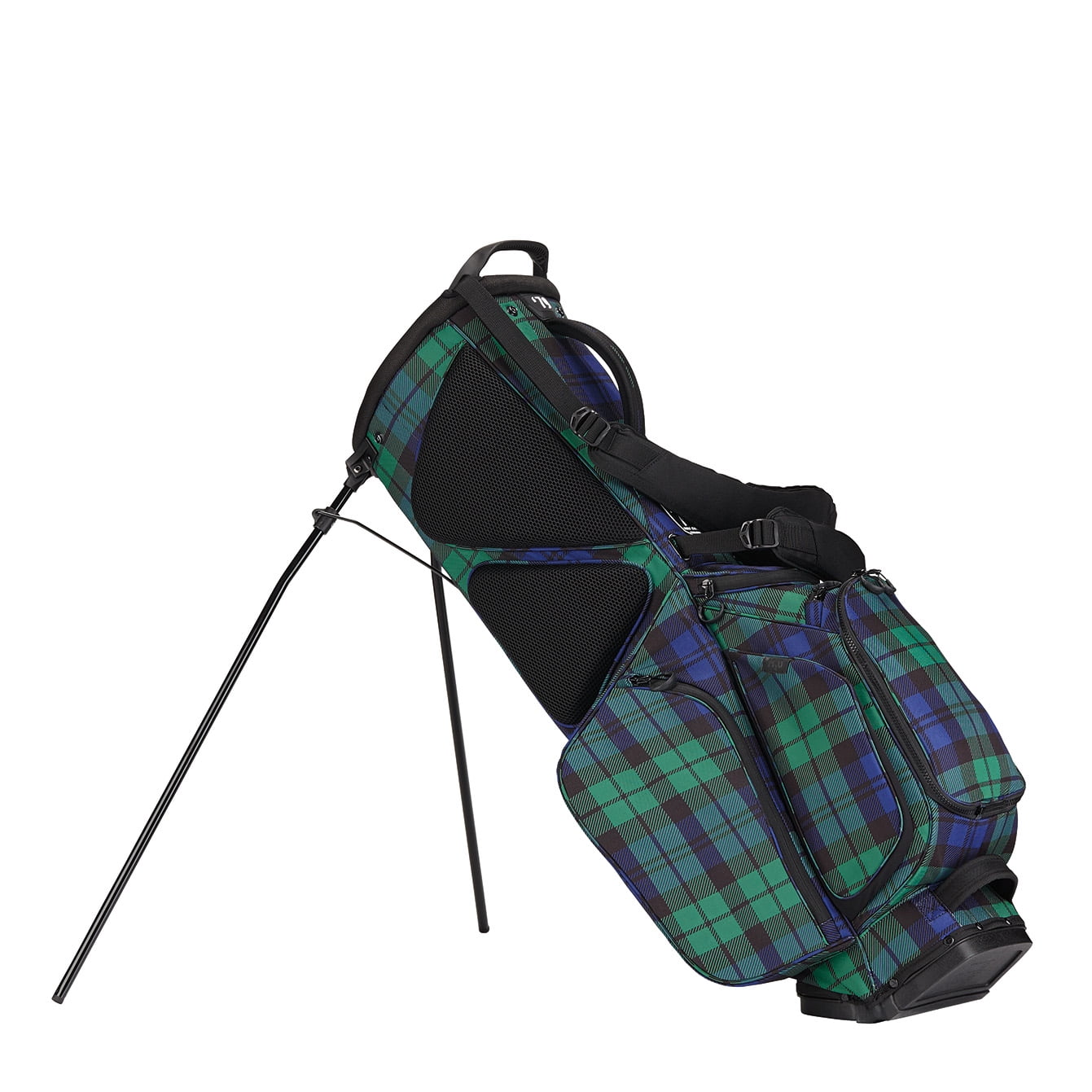 TaylorMade FlexTech Lifestyle Golf Stand Bag (Blue Plaid)
