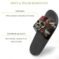 thumbnail image 3 of GZHJMY Stylish Slides for Women Men, Cool Skulls Soft Flexible Slip-on Sandals Slippers, 3 of 7