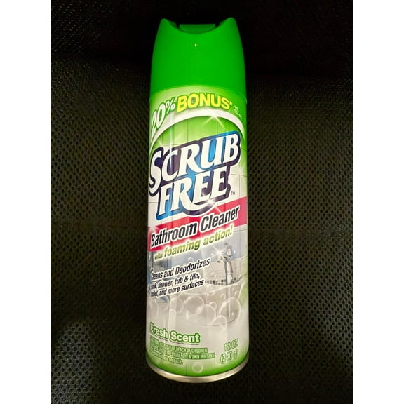 Scrub Free Bathroom Cleaner With Foaming Action Fresh Scent 12 OZ
