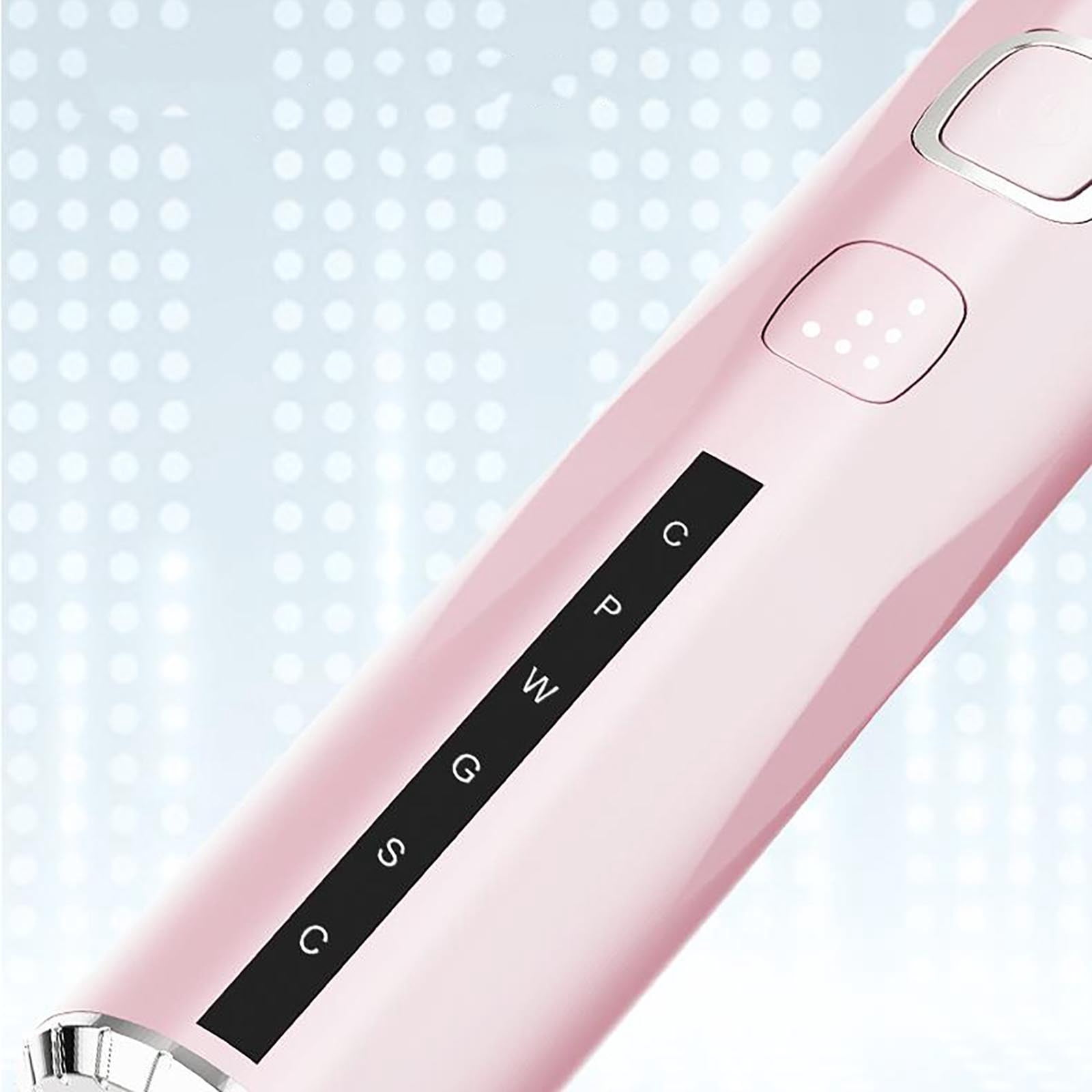 Electric Toothbrush 15 Speed Settings Ultrasonic Cleaning Soft Bristles Rechargeable Automatic Smart Brush with 6 Replacement Heads for Adult Home Dental Care