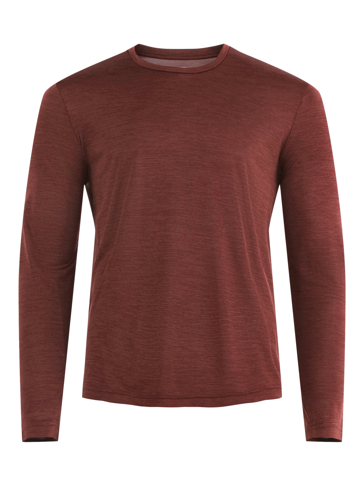 Athletic Works Men's Jersey Tee with Long Sleeves, Sizes XS-5XL