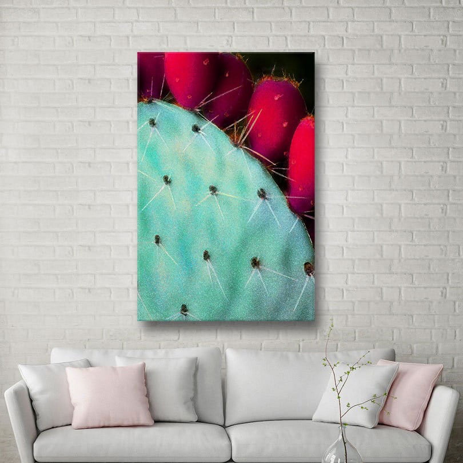 Dean Uhlinger "Azul Cacto" Gallery-Wrapped Canvas