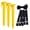 Black*7pcs, variant on Cheers.US 7 Pcs/Set Tree Stake Kits - 3Pcs Green Tree Stakes 3Pcs Tree Straps 1Pcs Strong Rope Young Trees Anchoring Kits for Sapling Straight Healthy Growth Outdoor Garden Yard Plant Fix