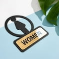 thumbnail image 6 of Baoblaze Bathroom Sign Toilet Sign Easily Install Acrylic Bathroom Door Signage Pictogram WOMEN, 6 of 8
