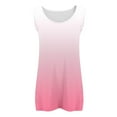 thumbnail image 6 of HADST Tank Top for Women Sleeveless Lightweight Crew Neck Dressy Summer Gradient Color Plus Size Casual Camisole L-5XL, 6 of 6