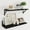 Black, variant on White Floating Shelves for Wall, 16W x 8D Wall Mounted Shelves Set of 2, Floating Shelves Bedroom with Sturdy Metal Brackets for Living Room, Bathroom and Kitchen