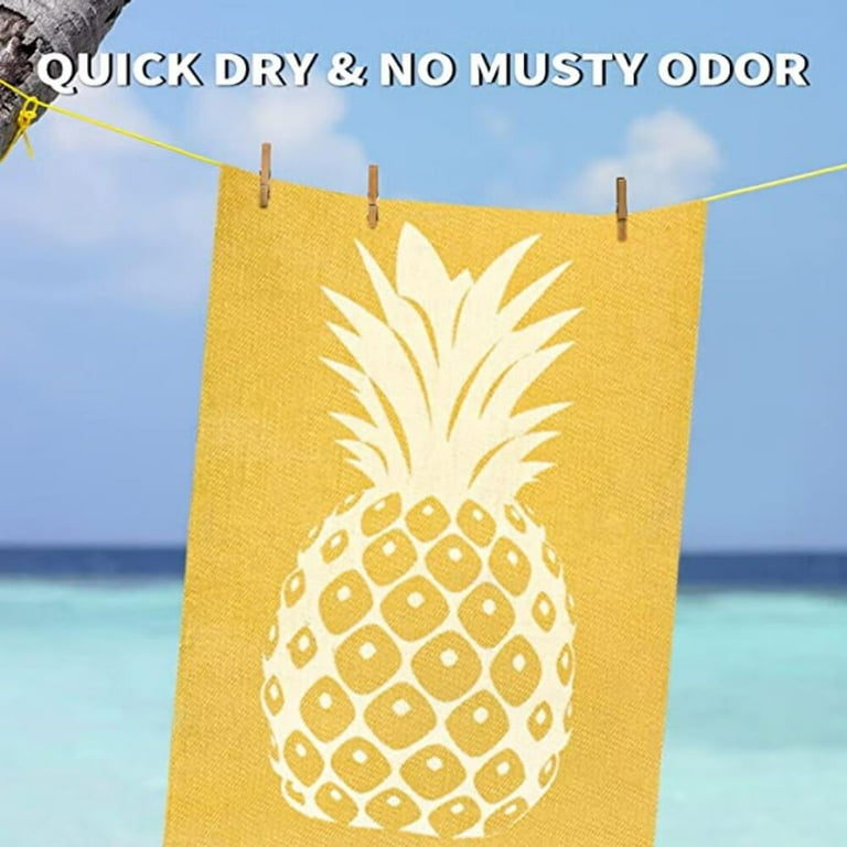 2 Packs Cotton Turkish Beach Towels Sand Free Quick Dry Oversized