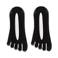 thumbnail image 3 of amagogo Five Toe Socks Boat Socks Portable Ankle Toe Socks for Casual Outdoor Ladies Black, 3 of 9