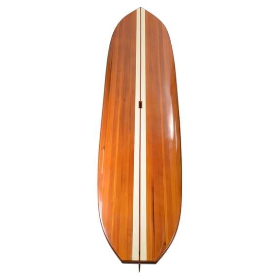 Old Modern Handicrafts K222A 11 ft. Paddle Board with 1 Fin, Red Cedarwood