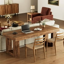 Tribesigns 86.6" Extra Long Computer Desk for 2 People, Wooden Large Two Person Desk, Business Workstation