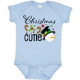 thumbnail image 3 of Inktastic Christmas Cutie snowman Boys or Girls Baby Bodysuit, 3 of 5